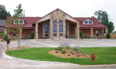 Keystone Dentistry sign in front of office